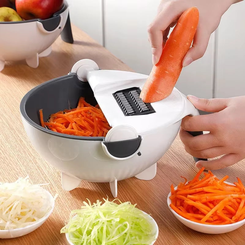 2 in 1 Slicer And Strainer Basket 