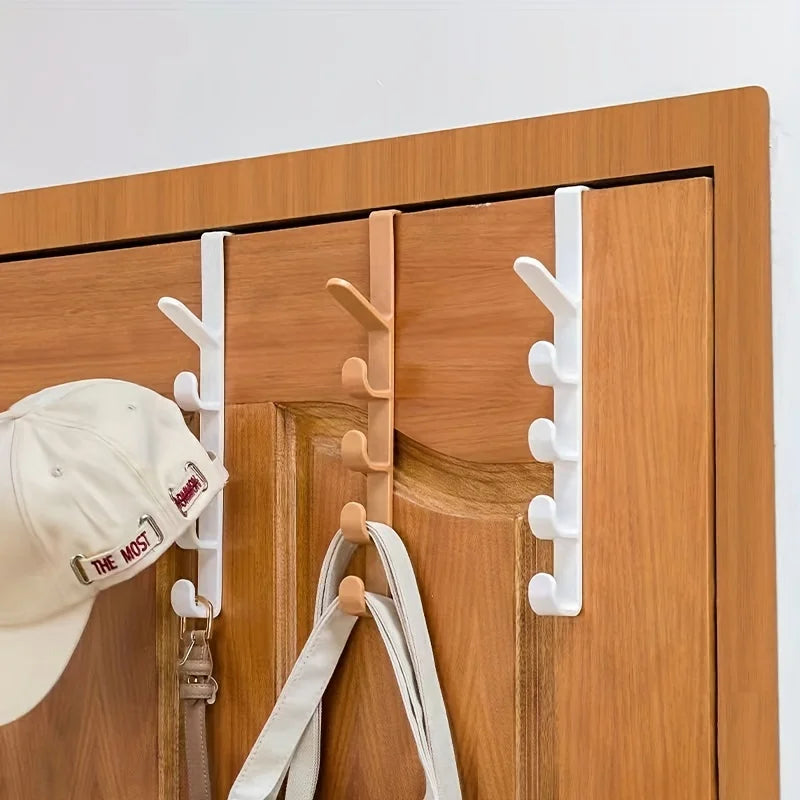 Plastic Multi-Hook Over The Door Hanger 