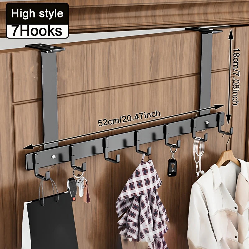 Door-Adjustable Metal Door Hanging Hooks
