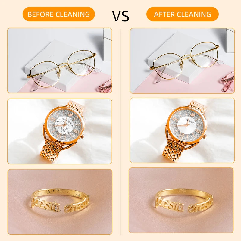 Ultrasonic Cleaner For Glasses, Jewelry, And More