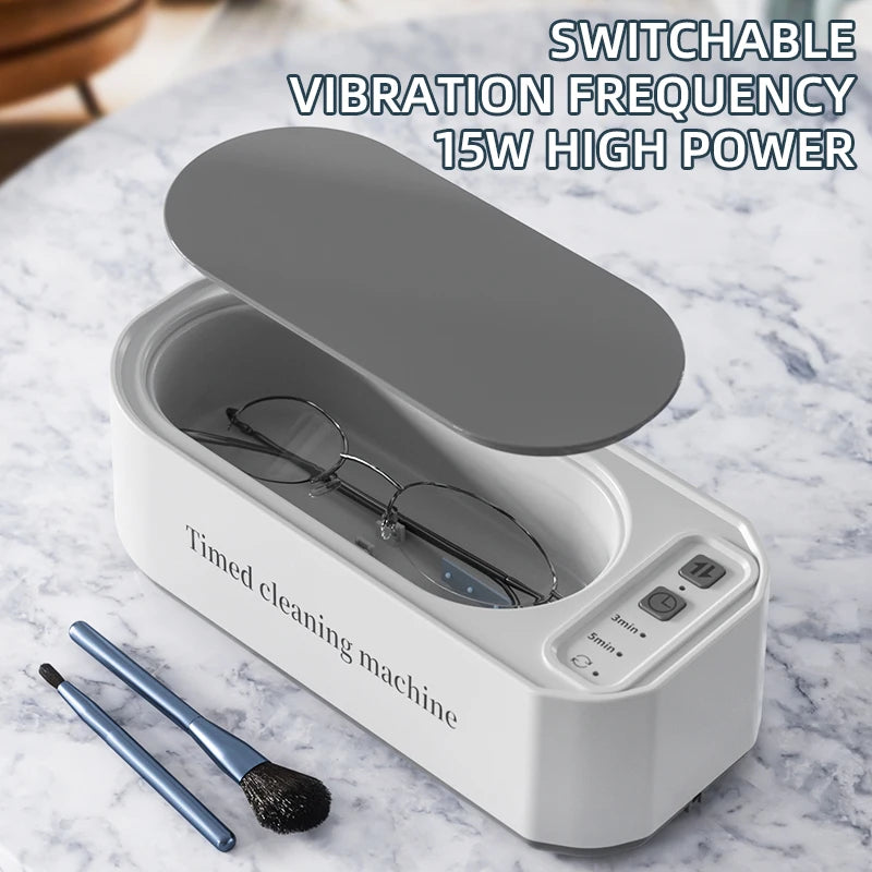 Ultrasonic Cleaner For Glasses, Jewelry, And More