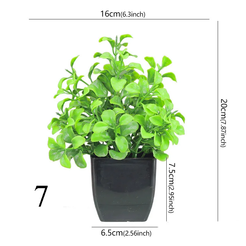Artificial Potted Grass Plants 
