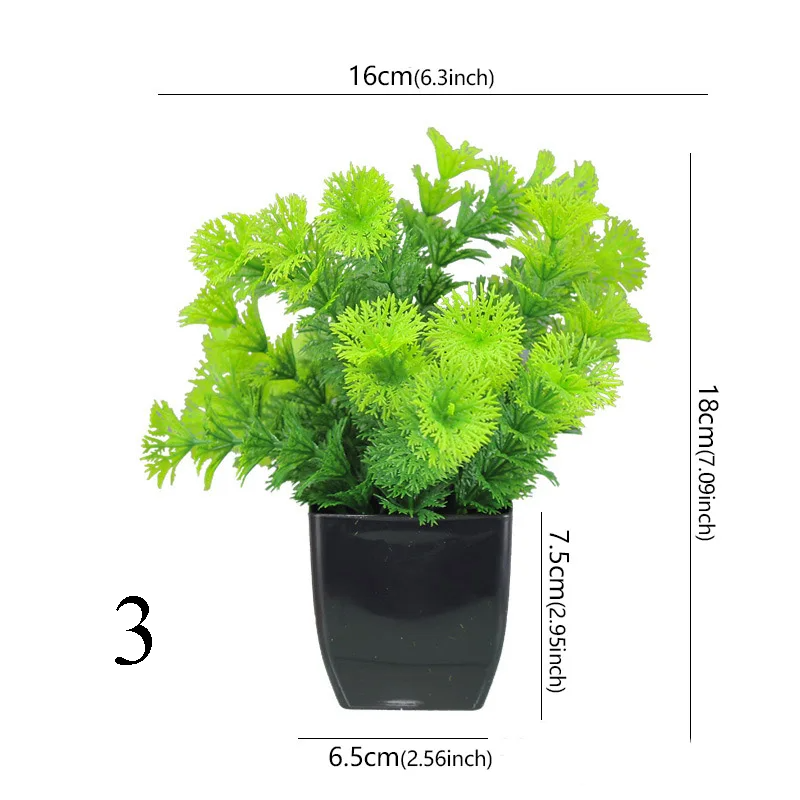 Artificial Potted Grass Plants 