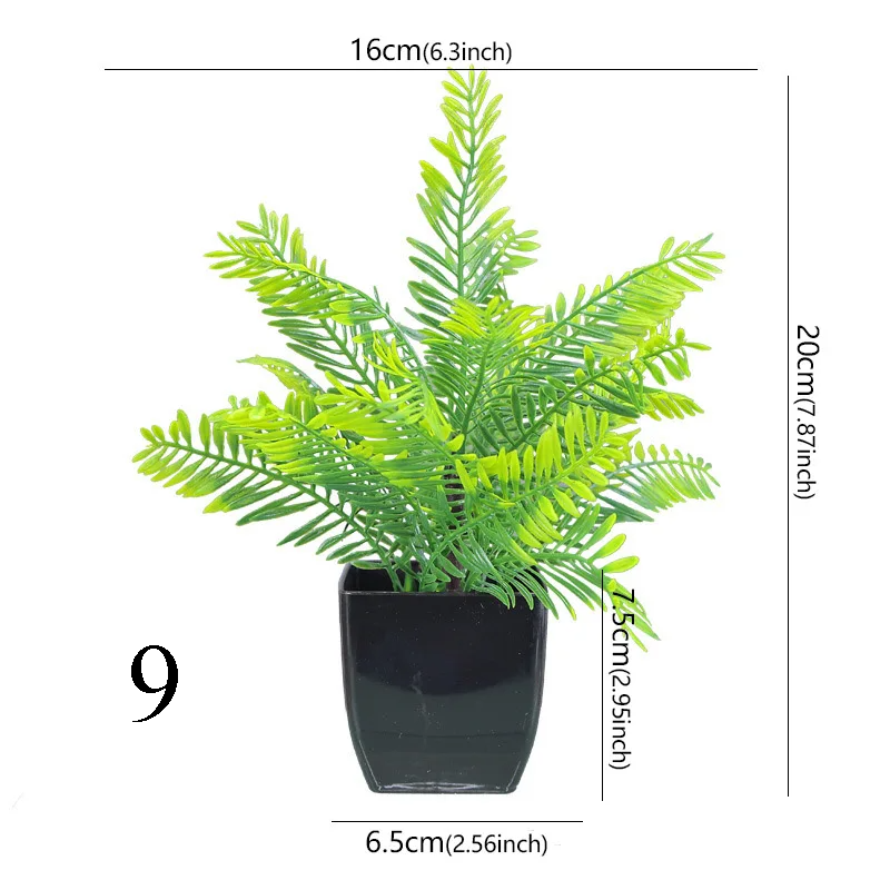 Artificial Potted Grass Plants 