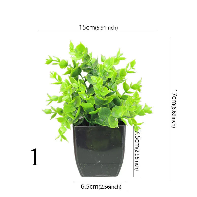 Artificial Potted Grass Plants 
