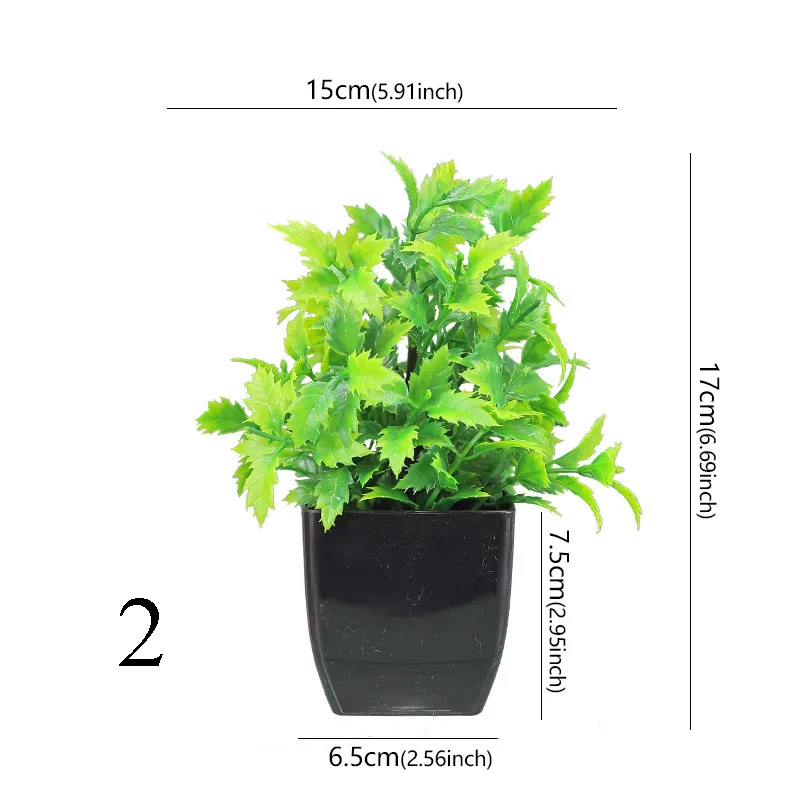 Artificial Potted Grass Plants 