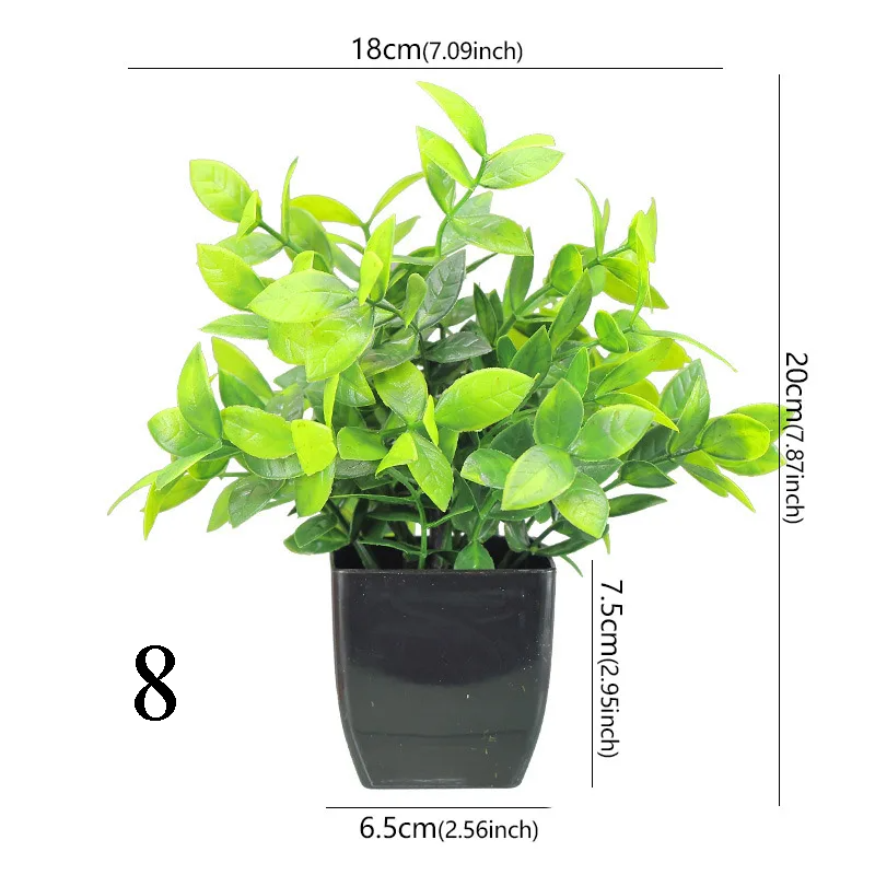 Artificial Potted Grass Plants 