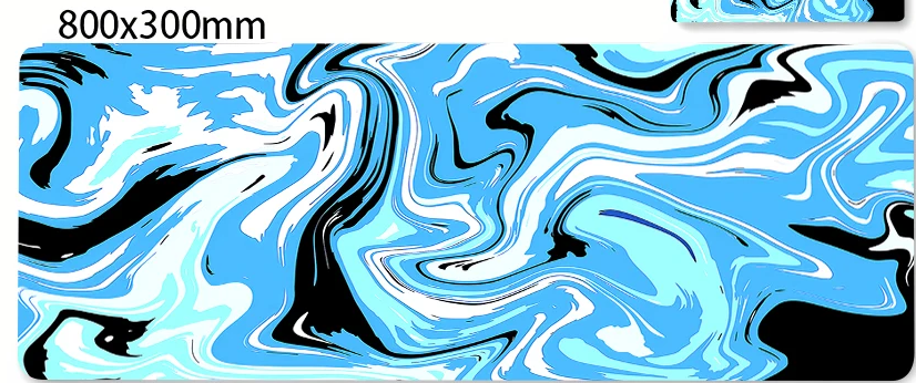 Large Abstract Mouse Pads (800x300mm)