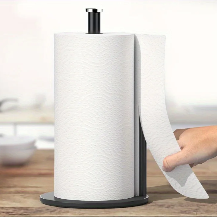 Black Vertical Paper Towel Holder