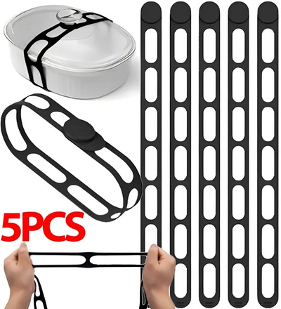 Reusable Silicone Straps Organizer Tool