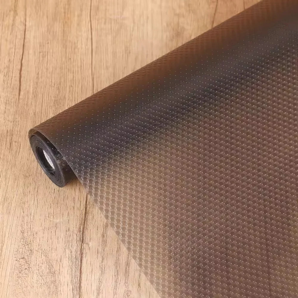 Multiple-Sized Black Cabinet And Drawer Liners