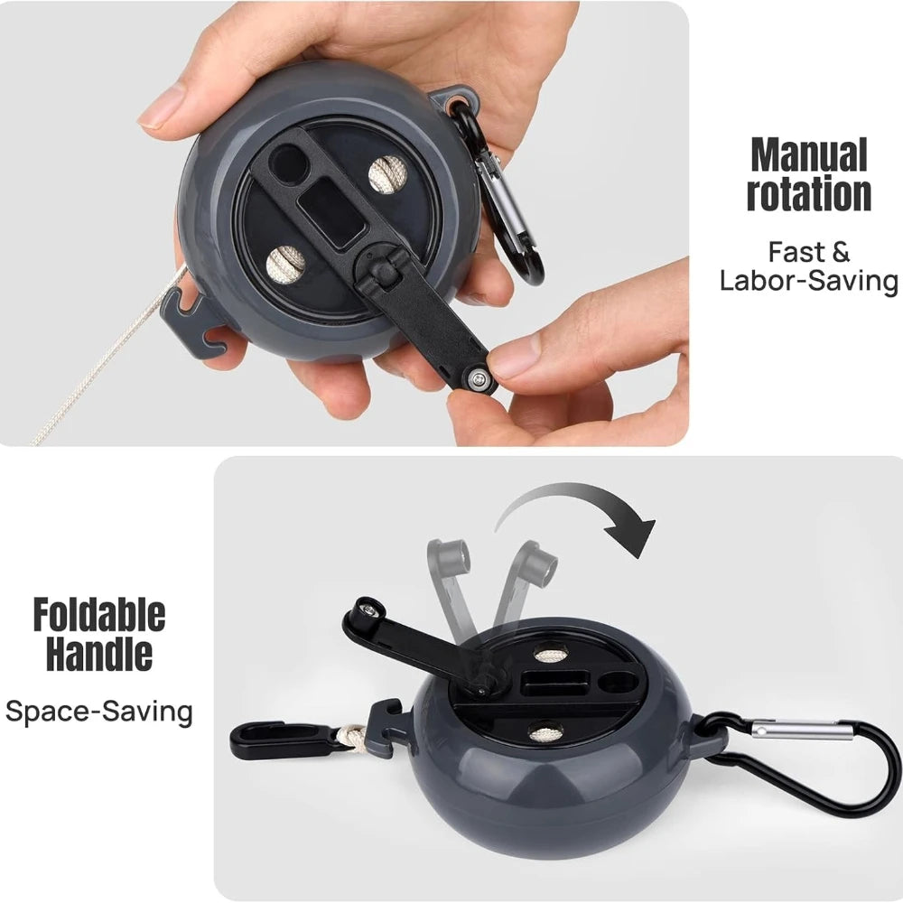 10 Meter Portable And Adjustable Clothesline Rope