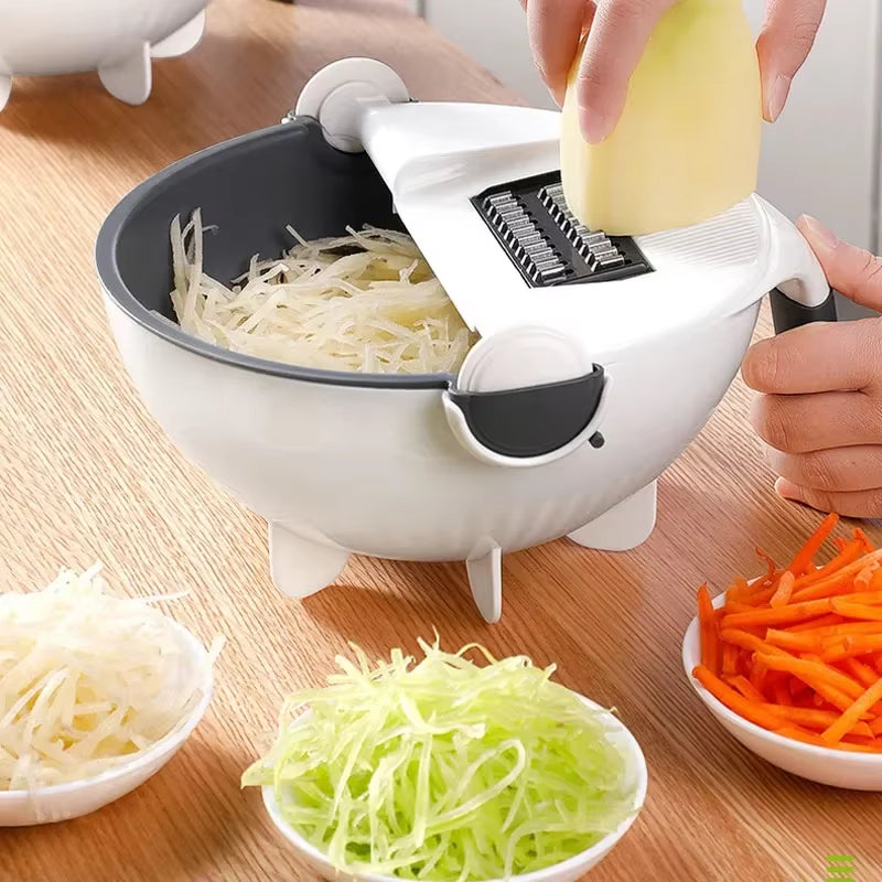 2 in 1 Slicer And Strainer Basket 