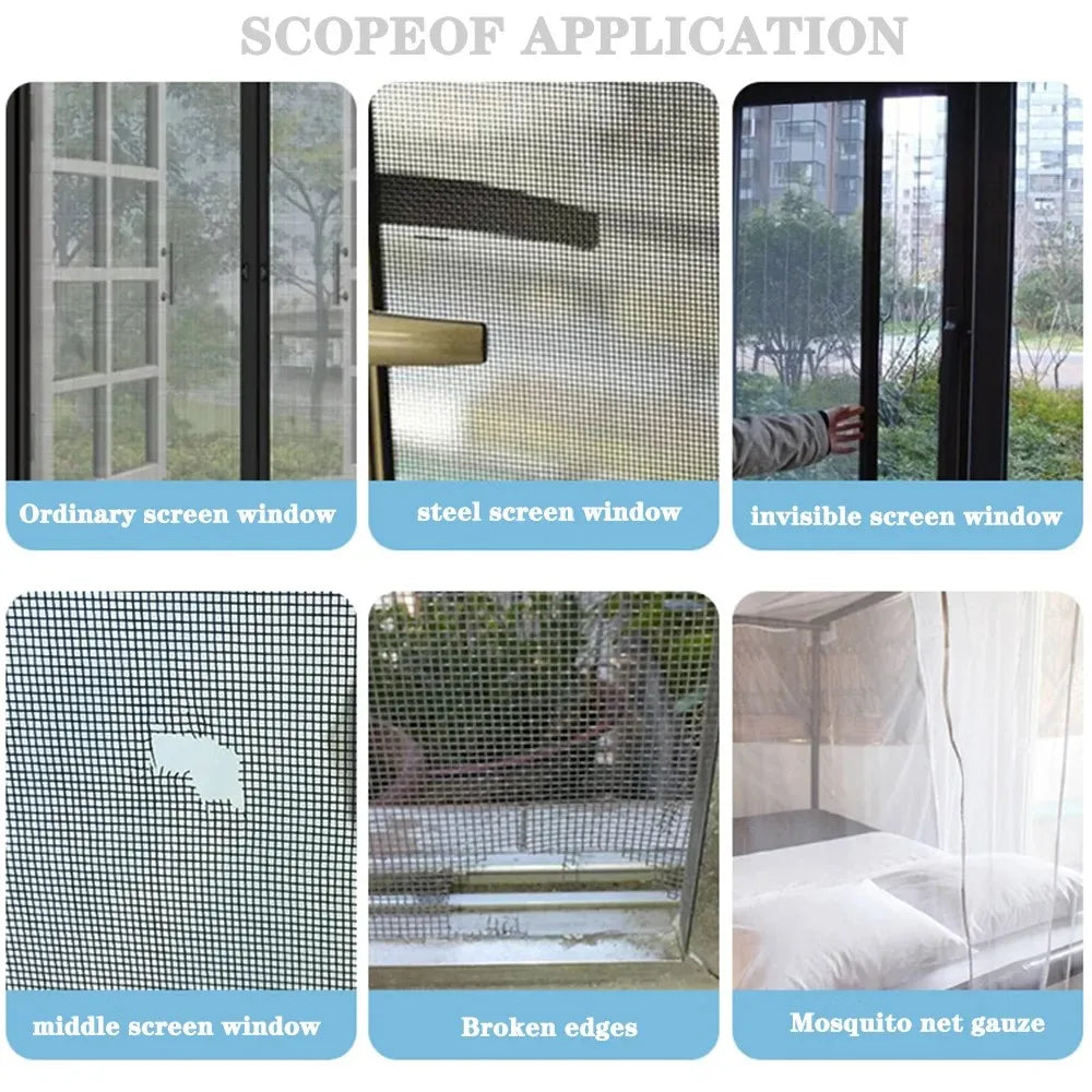 Window Screen Repair Mesh Tape