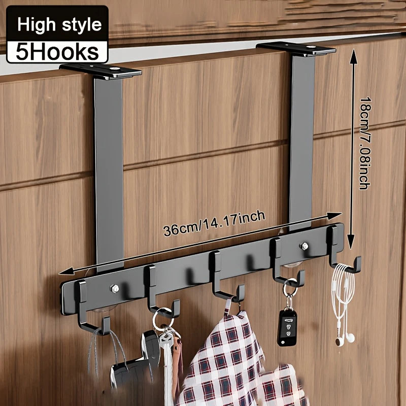 Door-Adjustable Metal Door Hanging Hooks