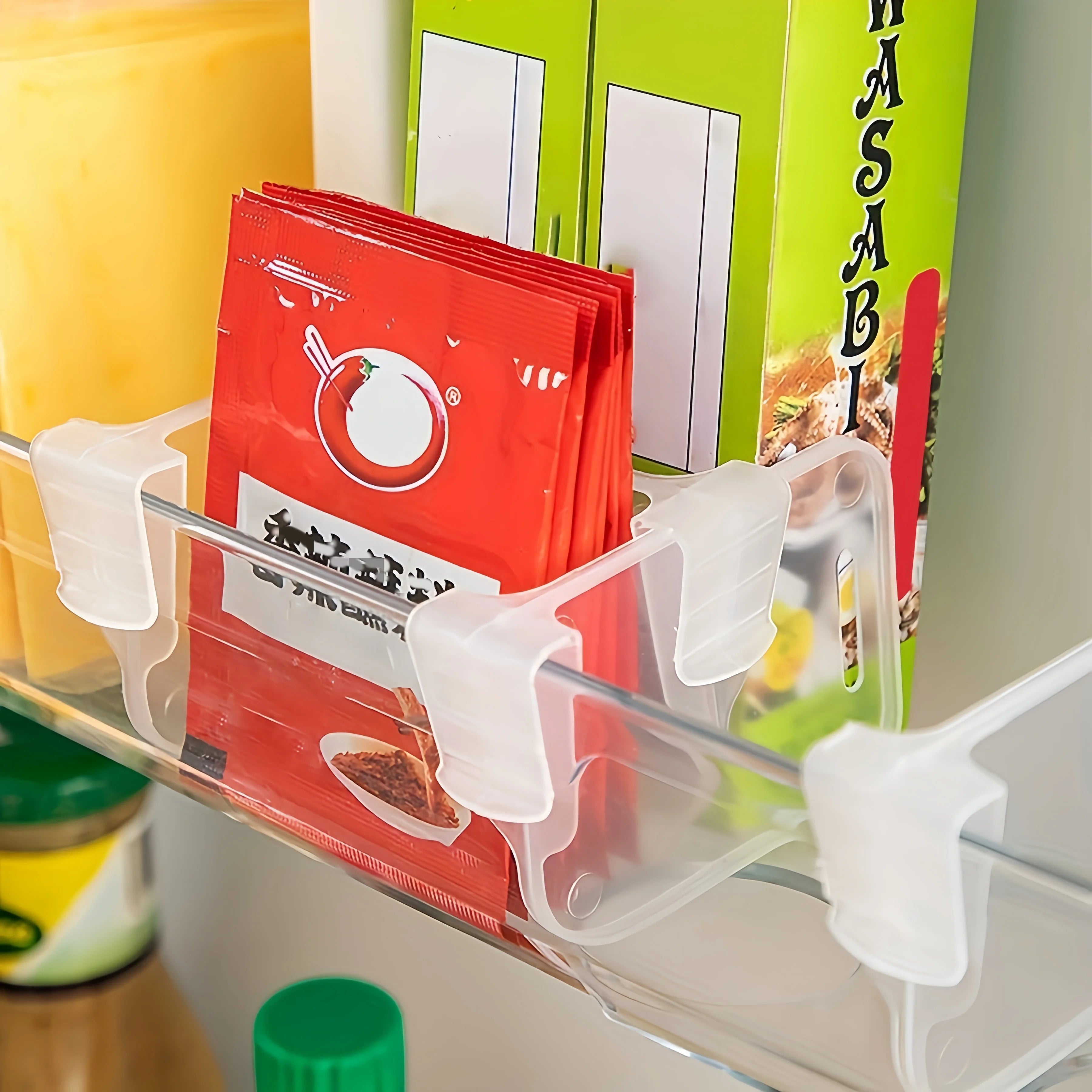 8 Clip-On Refrigerator Door Separators