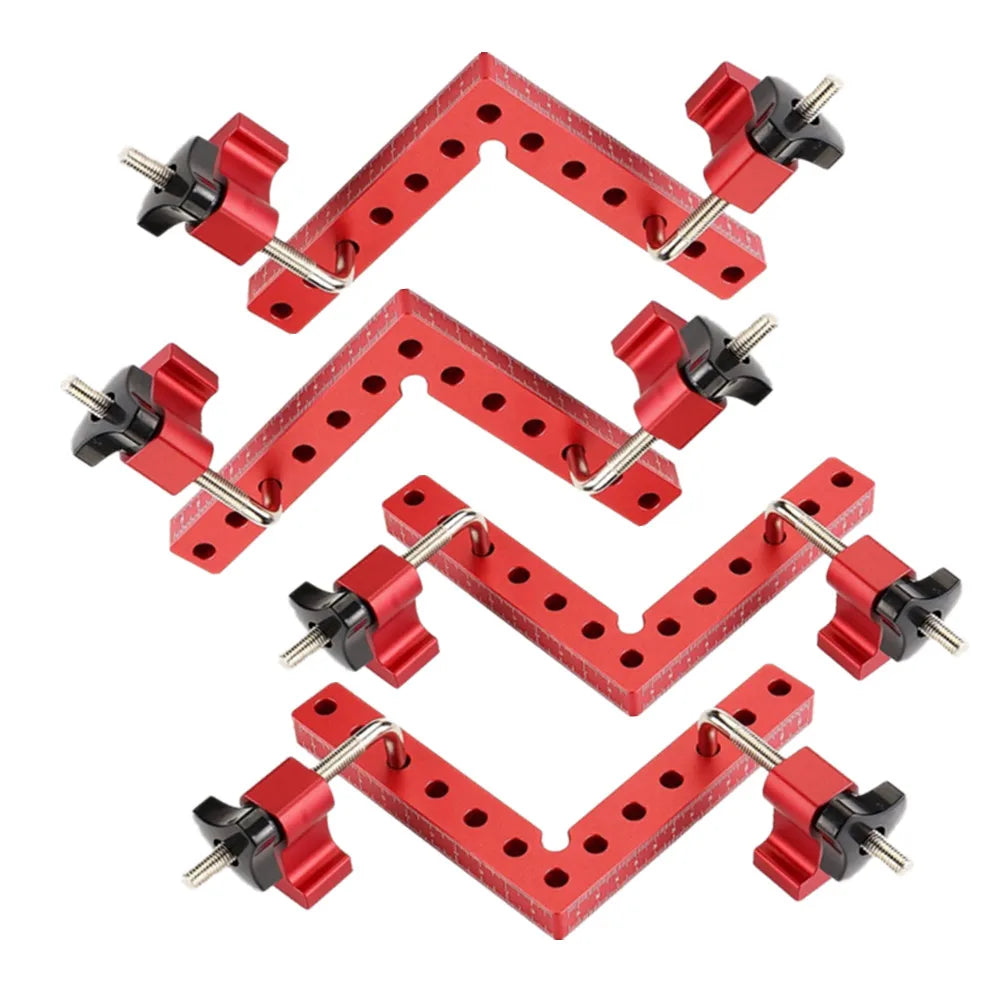 4 Pack 90 Degree Aluminum Square Clamps 