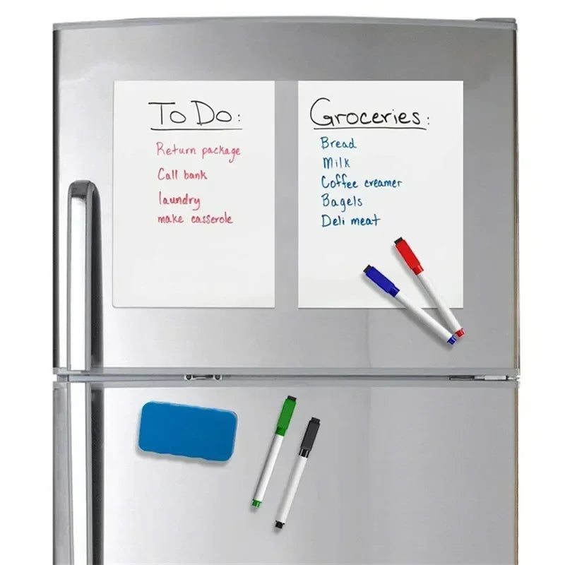Magnetic Dry Erase Board For Fridge And More