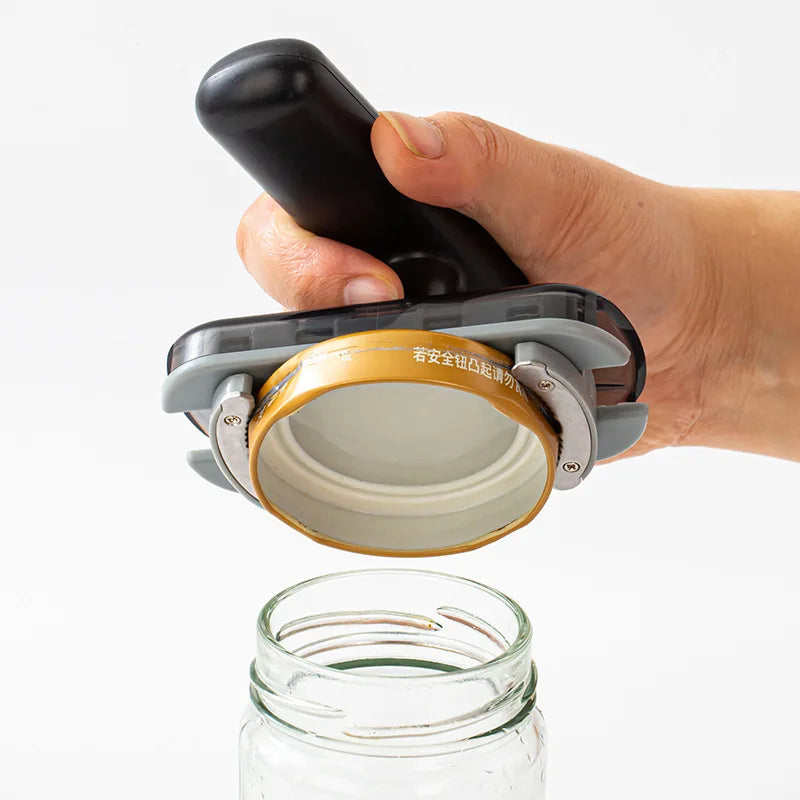 Adjustable Multi-Function Clamp Lid, Bottle, And Can Opener