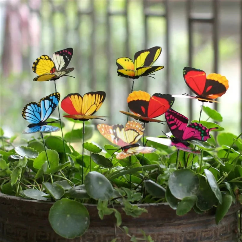 Bunch of Stake Butterflies (10)