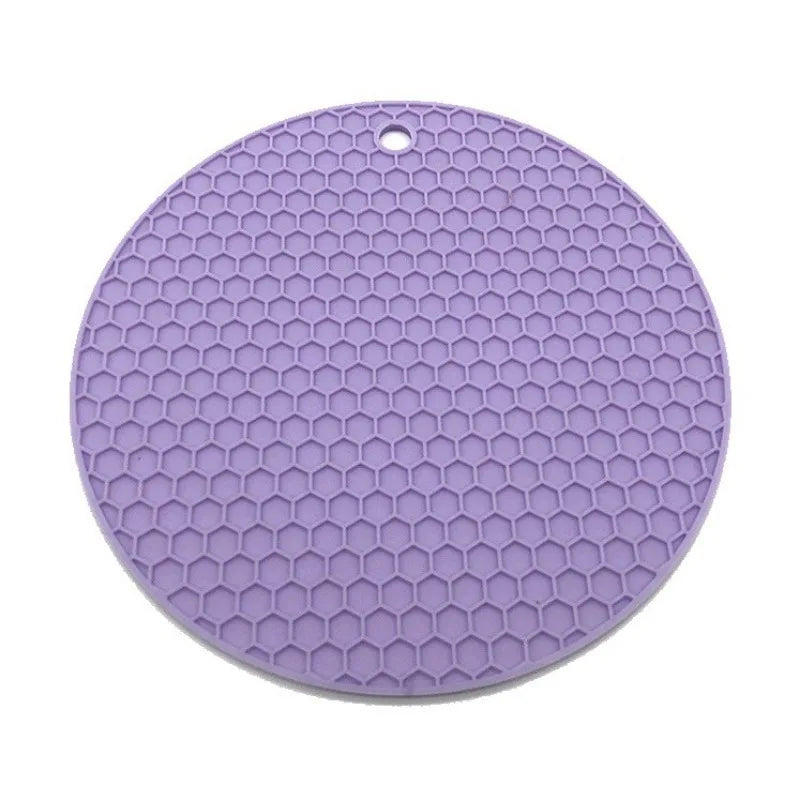 Round Thermal Insulation Silicone Pad - Circle Hot Pad