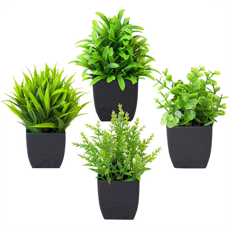 Artificial Potted Grass Plants 