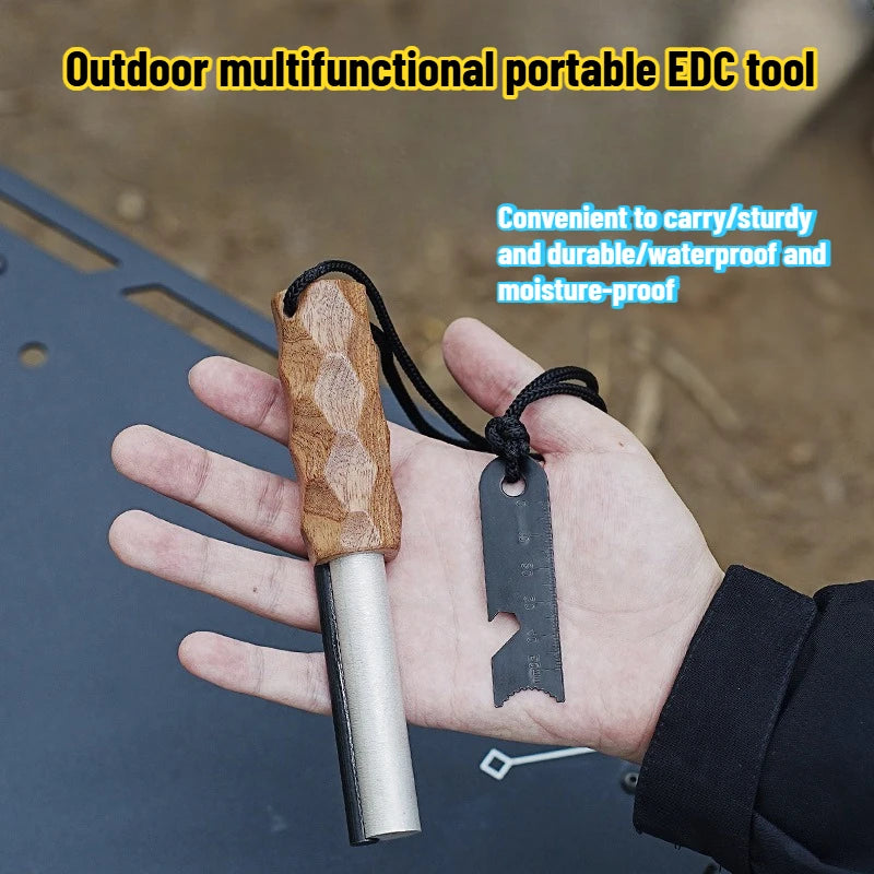Multifunctional Flint And Steel Magnesium Fire Starter