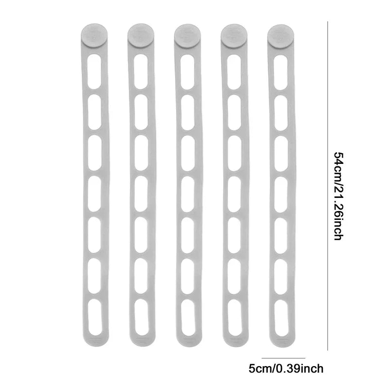 Reusable Silicone Straps Organizer Tool