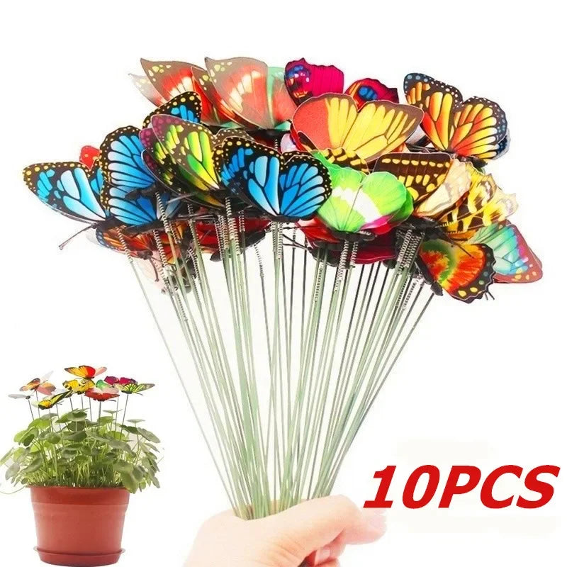 Bunch of Stake Butterflies (10)