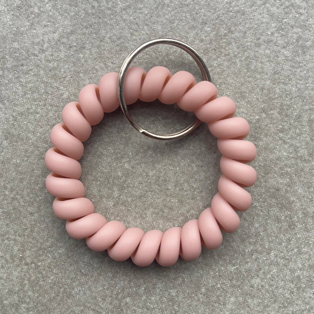 Stretchable Wristband Wristlet Keychain 