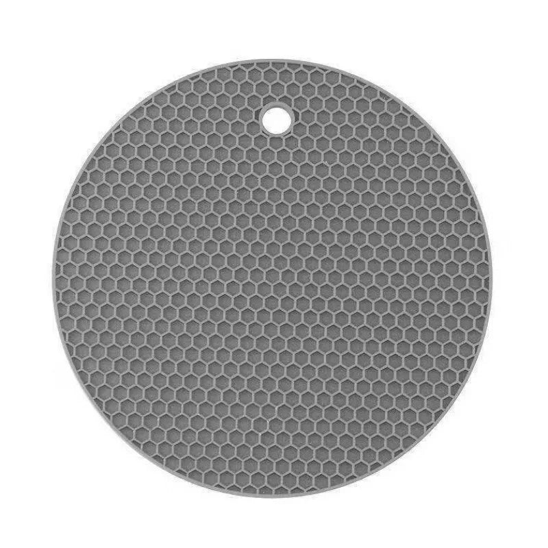 Round Thermal Insulation Silicone Pad - Circle Hot Pad