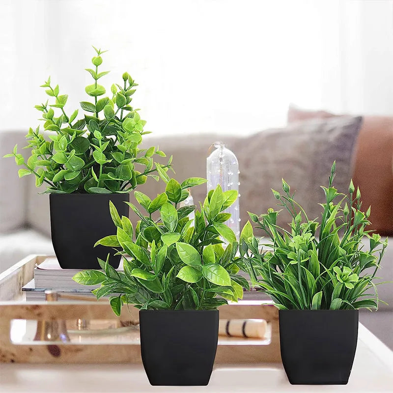 Artificial Potted Grass Plants 