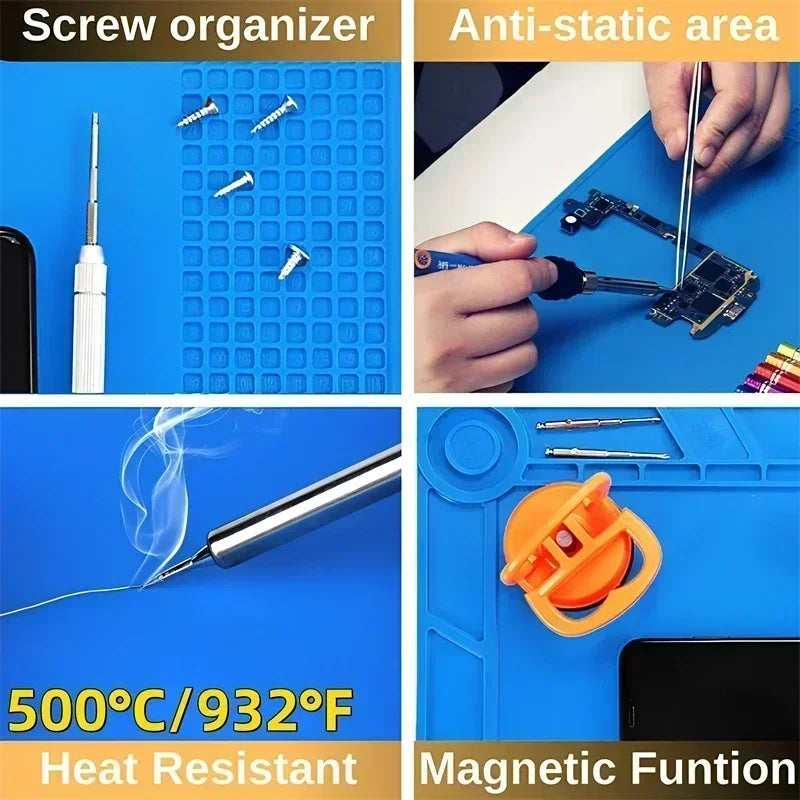 Magnetic Silicone Work and Repair Mat