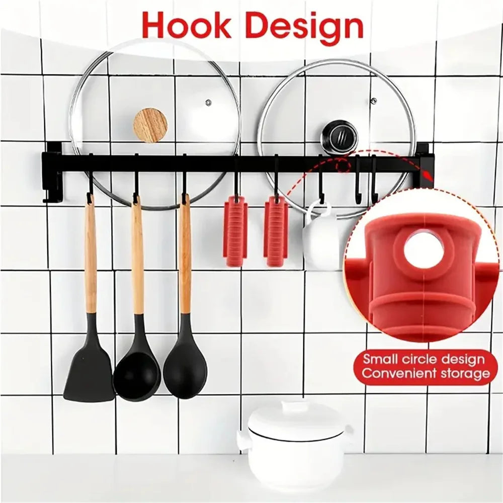 Heat-Resistant Silicone Handle Covers