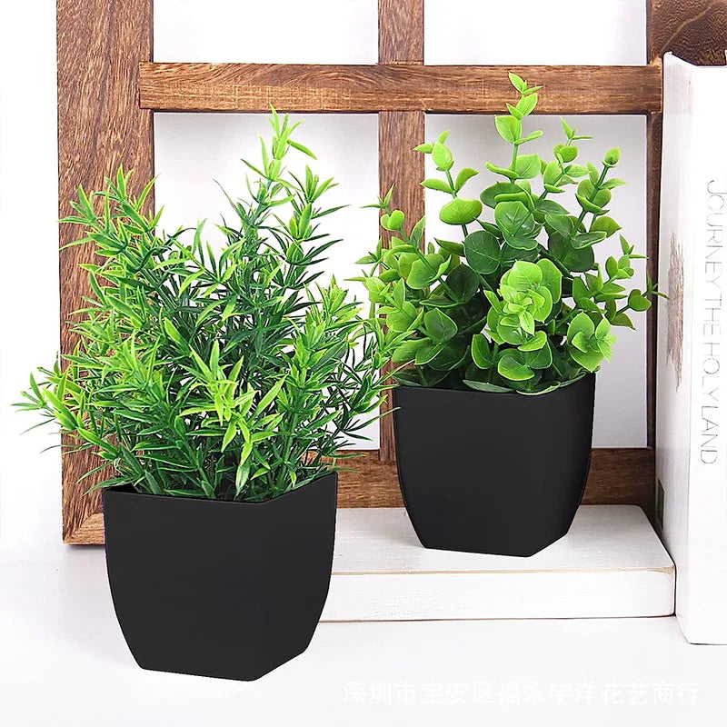 Artificial Potted Grass Plants 
