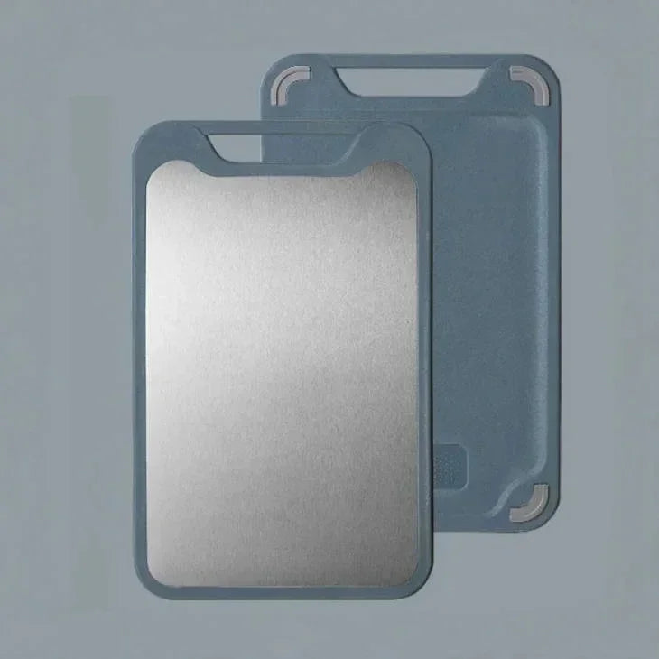 Stainless Steel Double-Sided Cutting Board