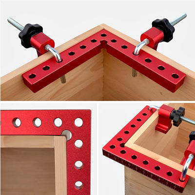 4 Pack 90 Degree Aluminum Square Clamps