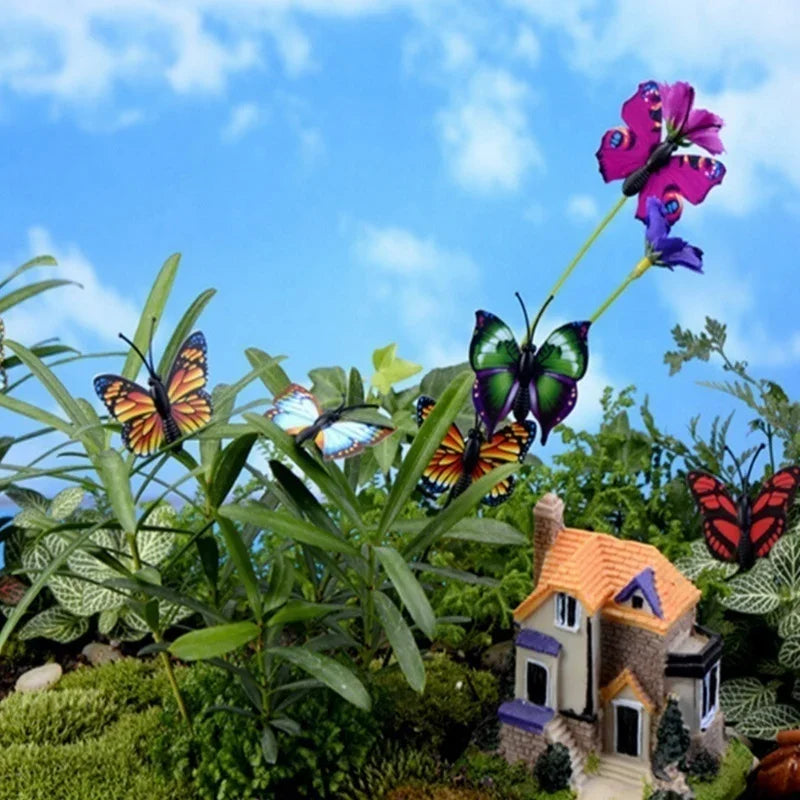 Bunch of Stake Butterflies (10)