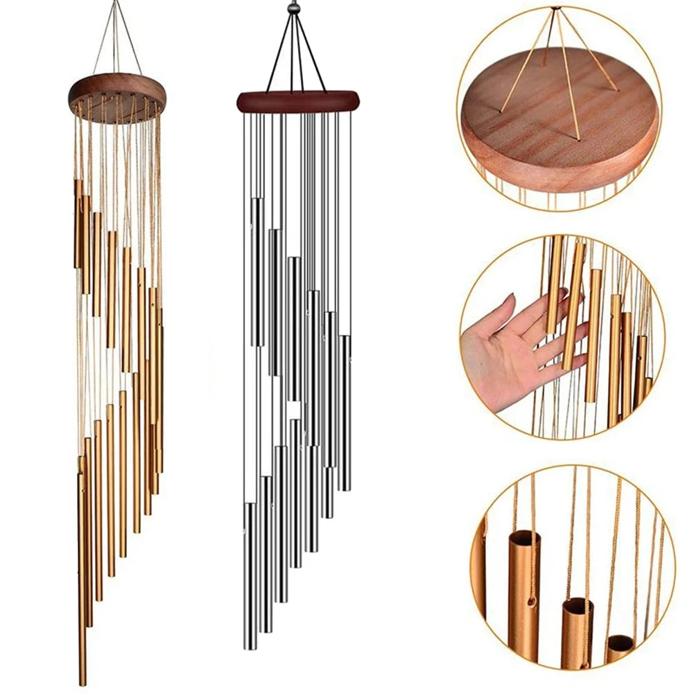 Spiral 12-Tube Wind Chime