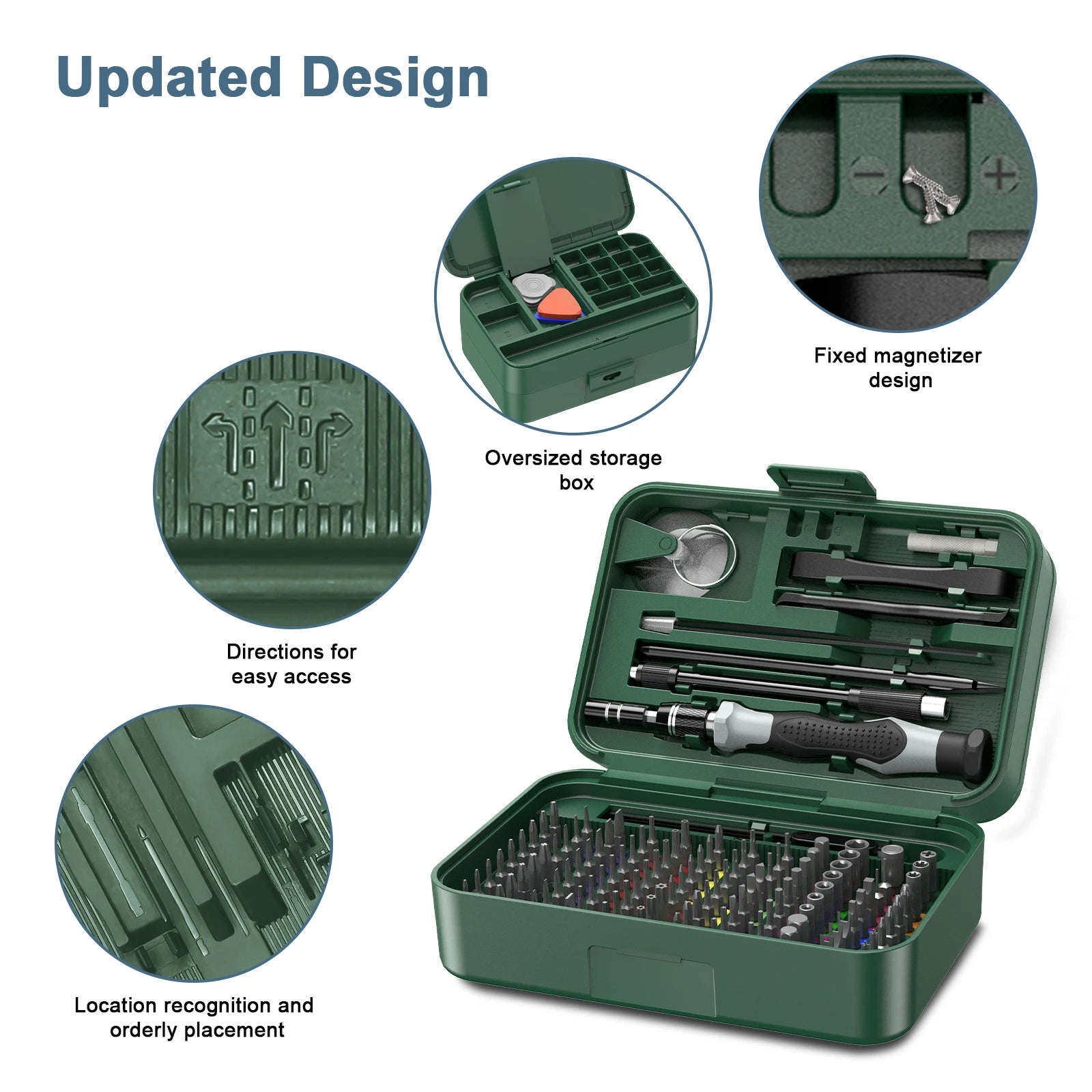 132 in 1 Magnetic Screwdriver Tool Kit