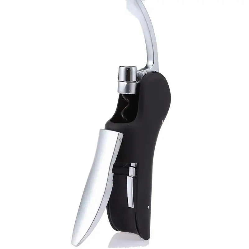 Easy Lever-Action Wine Cork Remover - Corkscrew Bottle Opener