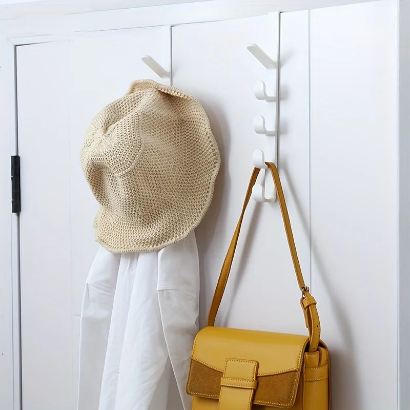 Plastic Multi-Hook Over The Door Hanger 