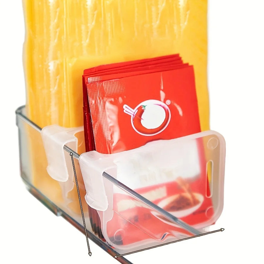 8 Clip-On Refrigerator Door Separators